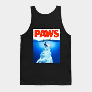 Majestic Mountain Guardians Great Pyrenees PAWS, Tee Triumph for Dog Lovers Tank Top